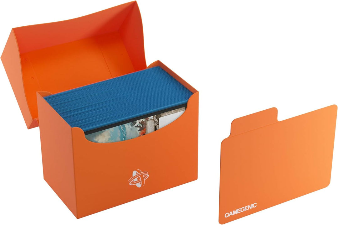 Gamegenic Seitenhalter für 80 Karten, Orange