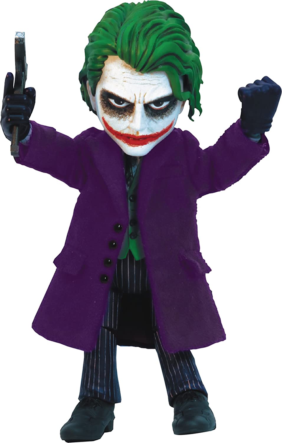 Batman The Dark Knight Figura de acción de metal híbrido The Joker 14 cm Herocross
