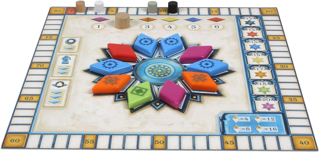 Plan B Games | Azul: Summer Pavilion | Board Game | Ages 8+ | 2 to 4 Players | 30 to 45 Minutes Playing Time