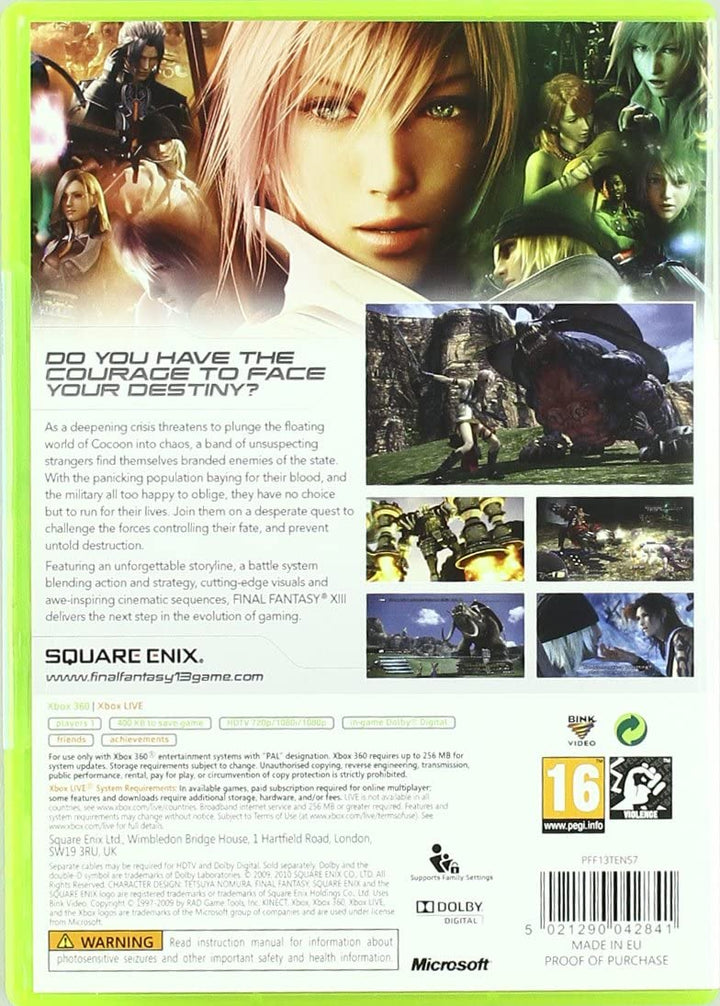 Final Fantasy XIII-Classics (Xbox 360)
