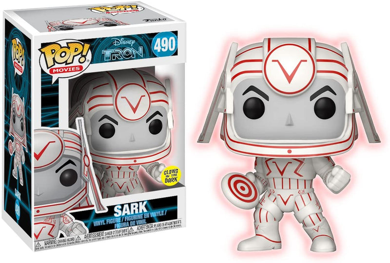 Disney Tron Sark GiTD Glow in the Dark Funko 20195 Pop! Vinyl 