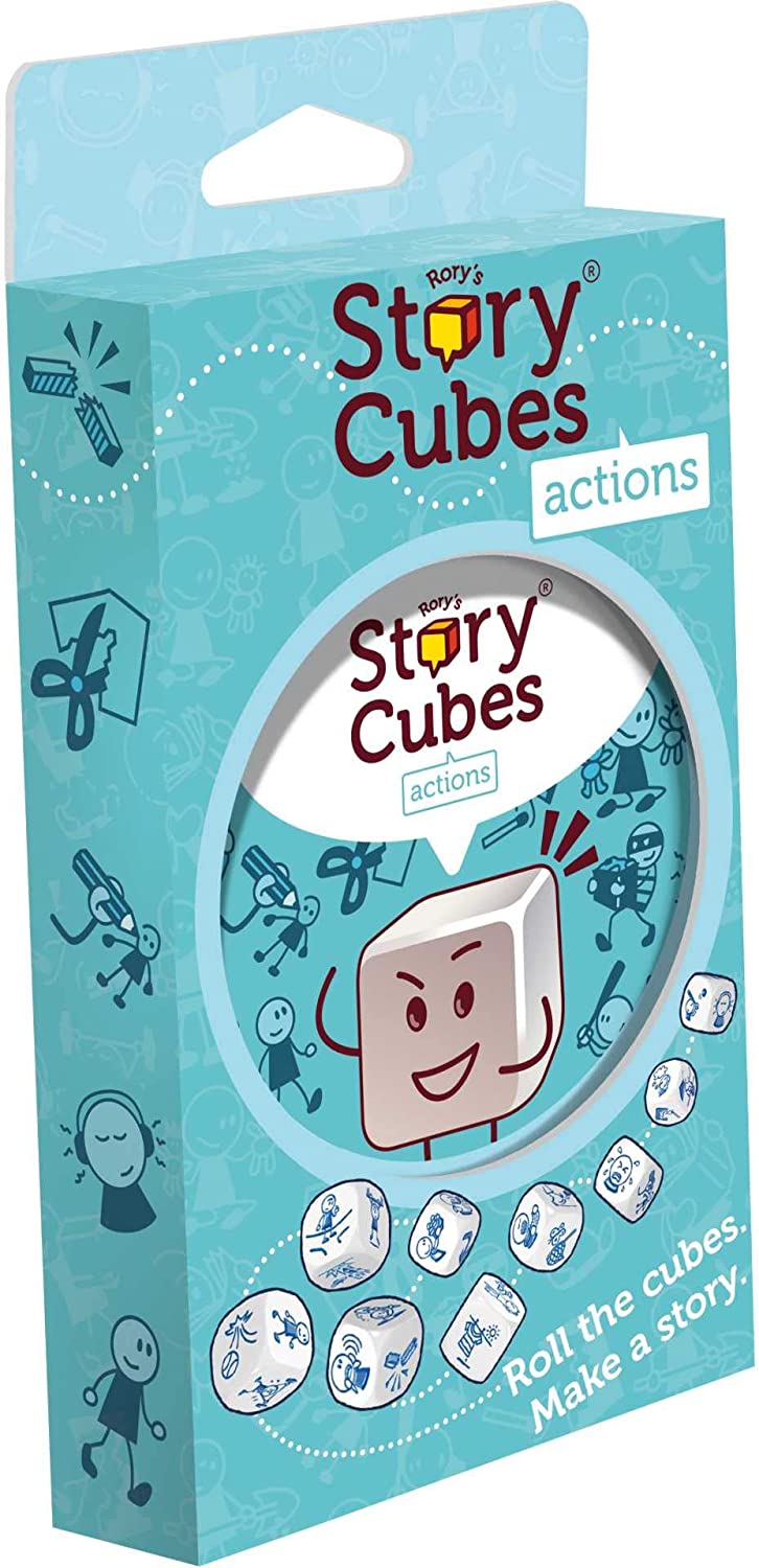 Zygomatic | Rory's Story Cubes Eco Blister Action | Dice Game | Ages 6+ | 1-12 Players