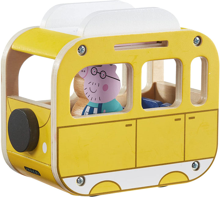 Caravana de madera Peppa Pig