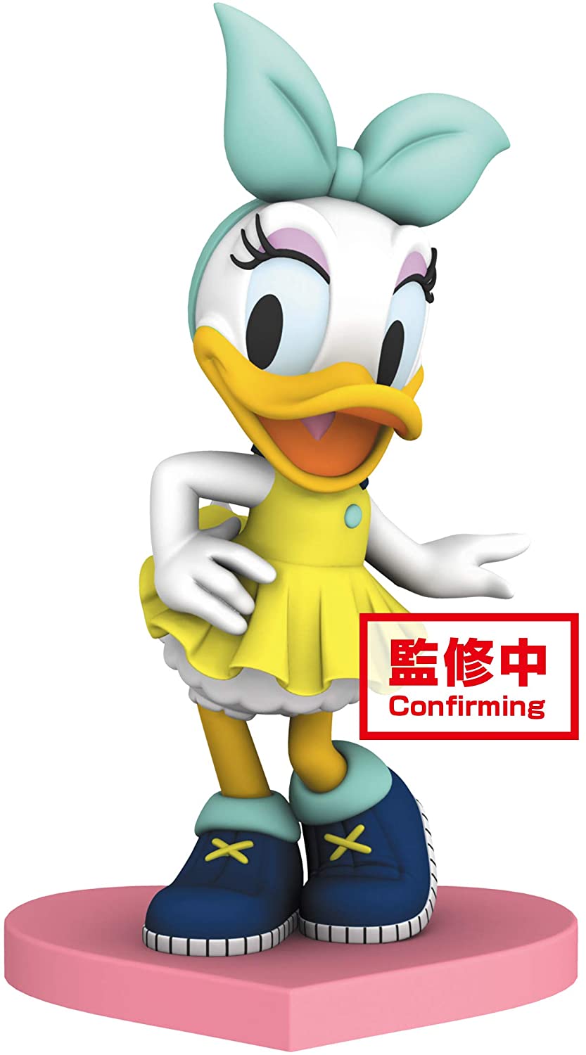 Banpresto – Q Posket, Disney-Figur – Best Dressed, Daisy Duck Version B, Mehrfarbig (Bandai 19876)
