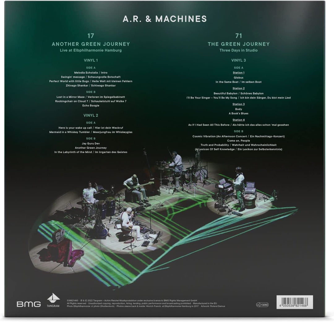 AR &amp; Machines – 71/17 Another Green Journey – Live in der Elbphilharmonie Hamburg [VINYL] 