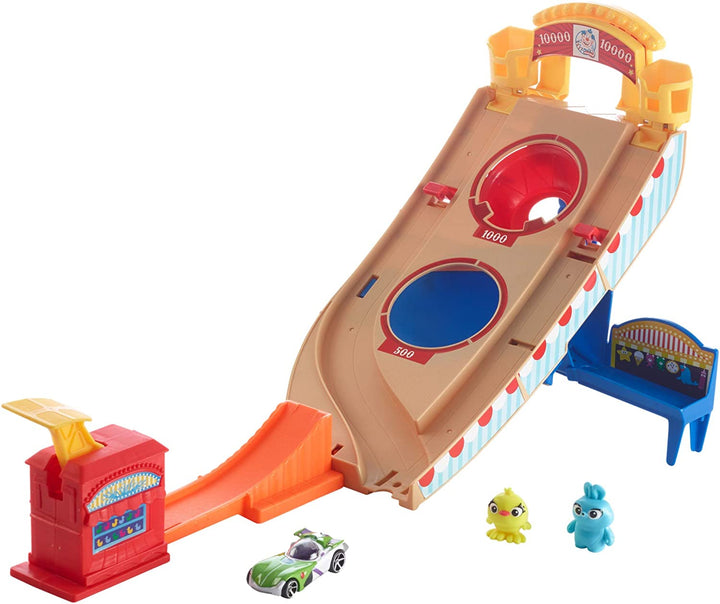 Hot Wheels y Disney Pixar Buzz Lightyear Character Car Play Set, Toy Story