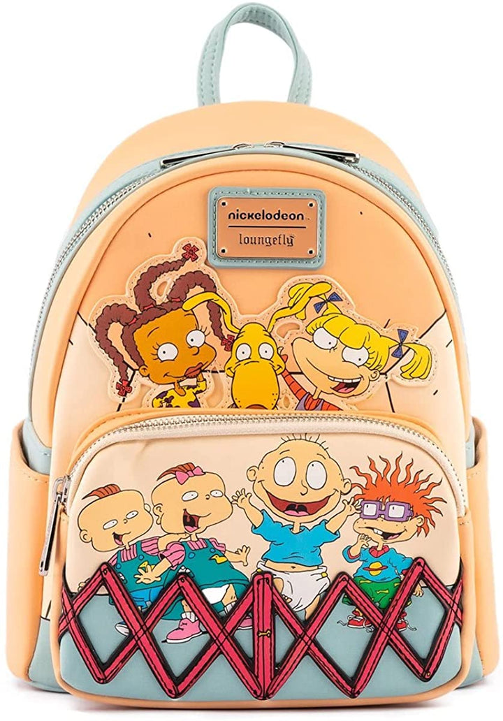 Loungefly Nickelodeon Rugrats 30th Anniversary Damen-Umhängetasche mit doppeltem Riemen