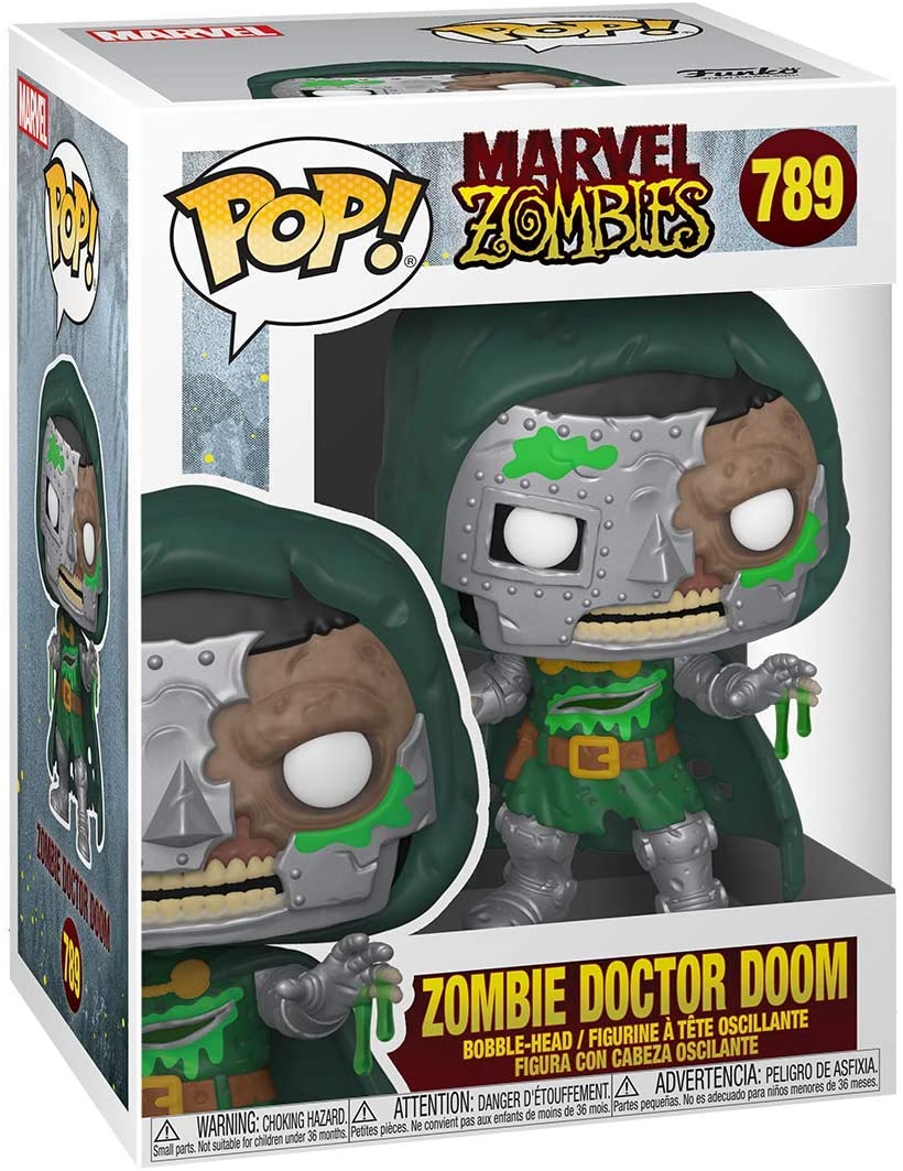 Marvel Zombies Zombie Doctor Doom Funko 54384 Pop! Vinile #789