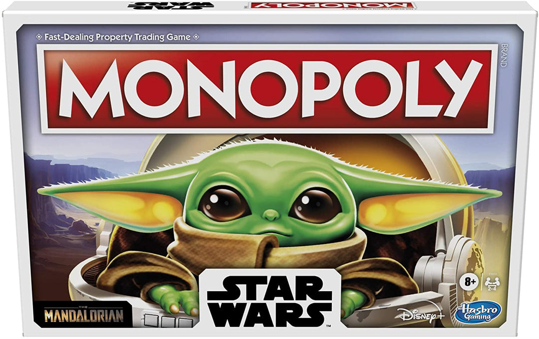 Monopoly: Star Wars The Child Edition Brettspiel für Familien und Kinder ab 8 Jahren mit dem Kind, das Fans „Baby Yoda“ nennen