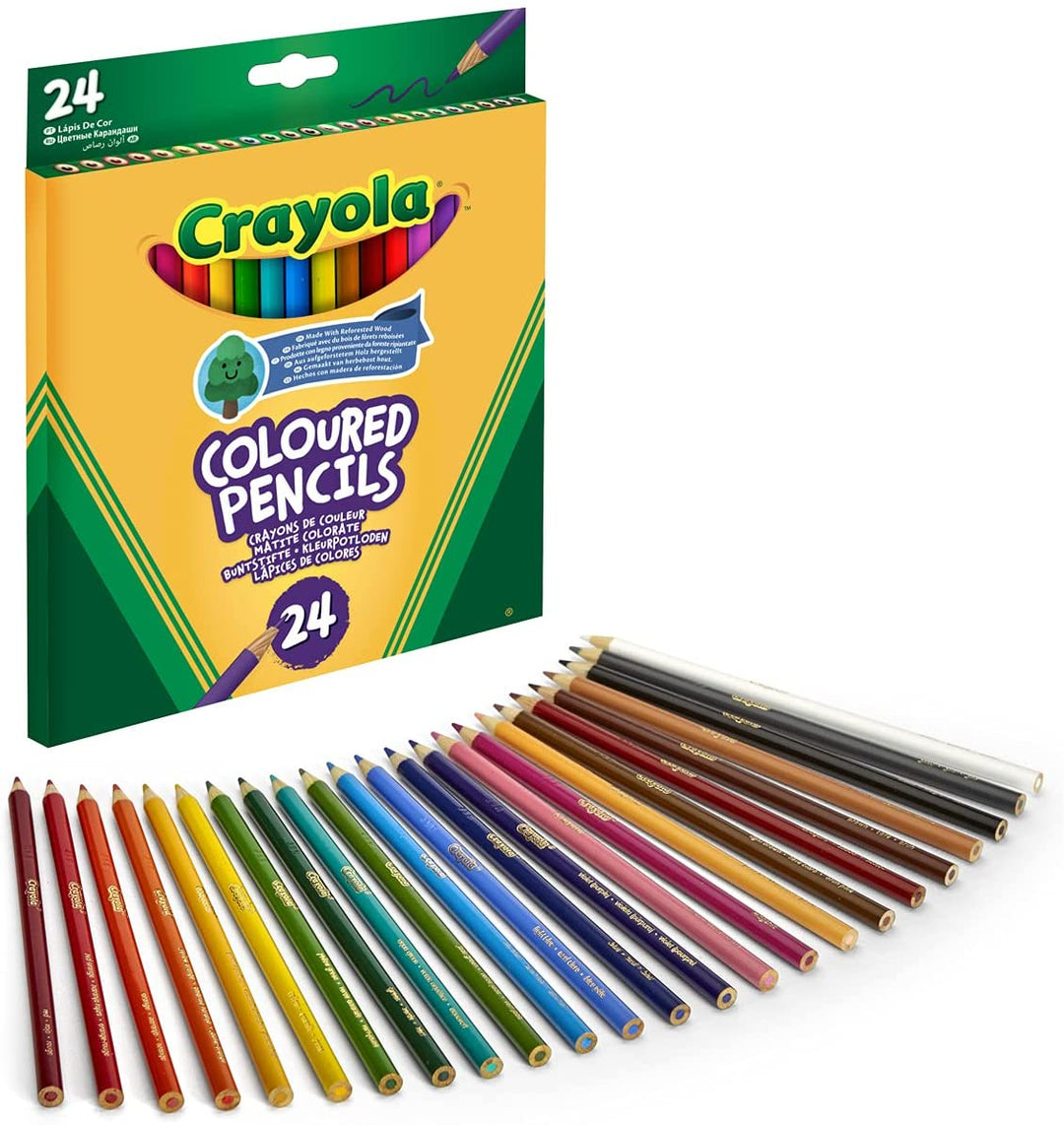 Crayola - 24 Crayola Coloured Pencils