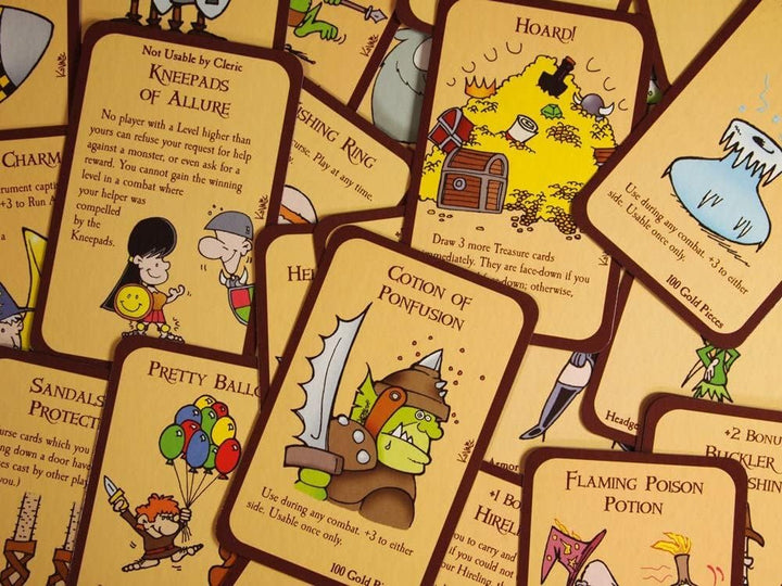 Steve Jackson-Spiele | Munchkin: Deluxe | Brettspiel | Ab 14 Jahren | 1-4 Spieler | 3