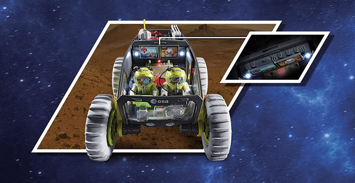 Playmobil Space 70888 ESA Mars Expedition with vehicles, light and sound effects