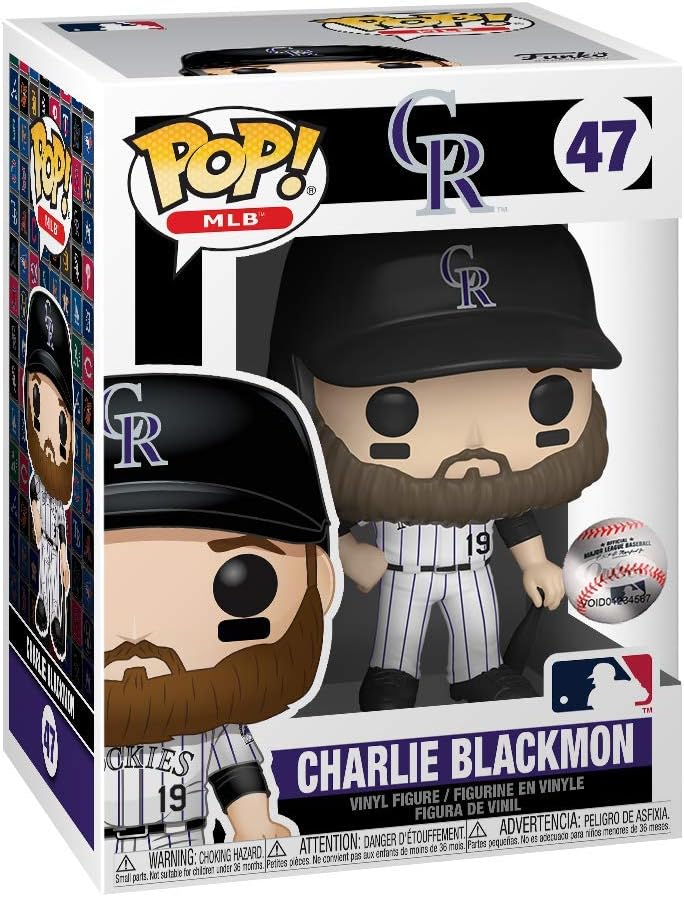 Funko 46828 POP MLB: Rockies-Charlie Blackmon Sammelspielzeug, mehrfarbig