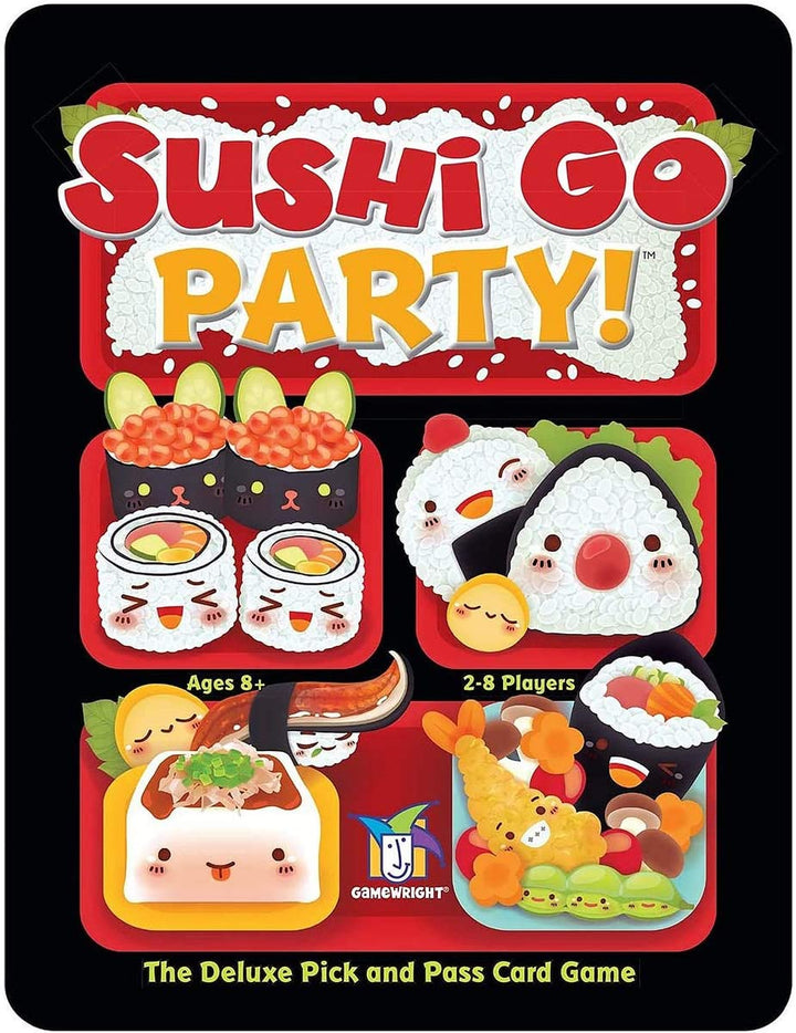 Spielautor | Sushi Go Partyspiel | Kartenspiel | Ab 8 Jahren | 2-8 Spieler | 20 Minuten Spielzeit