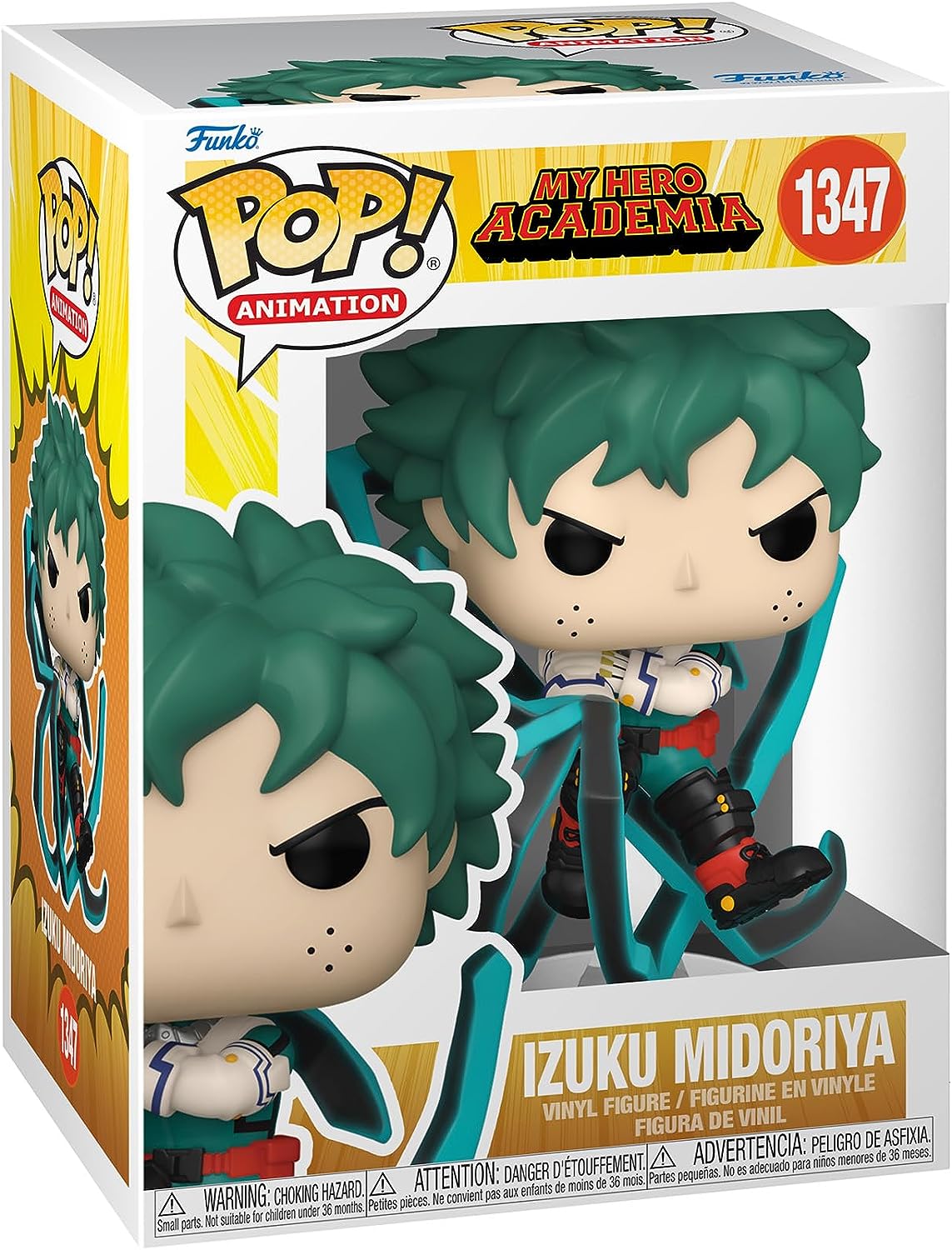 Funko Pop! Animation My Hero Academia - Izuku Midoriya (Black Whip) Vinyl Figure #1347 1