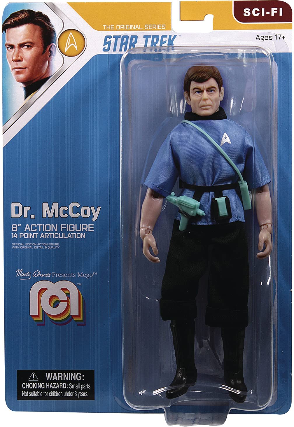 Mego – Sci-Fi Star Trek: Die Originalserie McCoy 8 Actionfigur