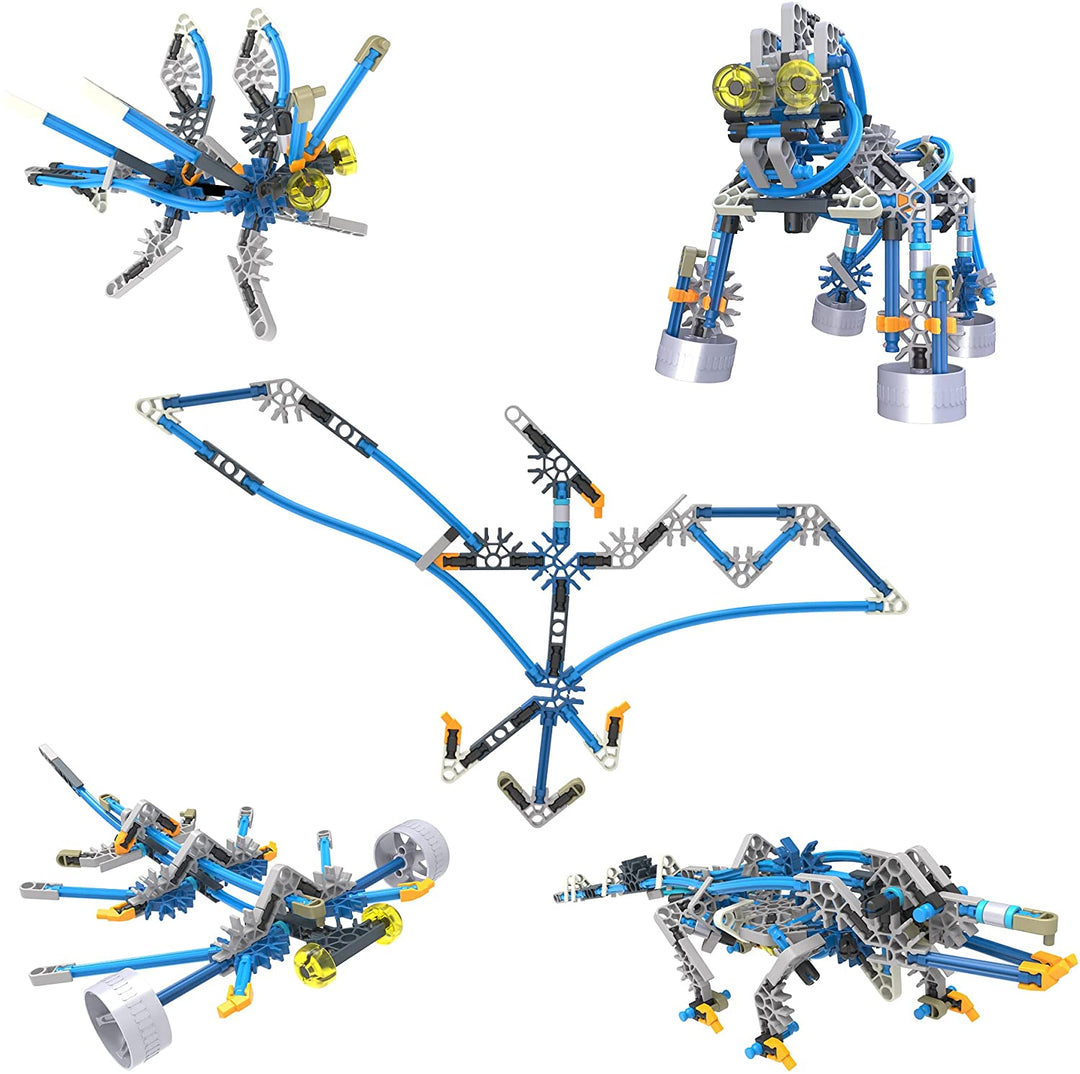 K'NEX 12643 Classics 196 Stück / 15 Modelle – Cyborg-Kreaturen, Lernspielzeug für