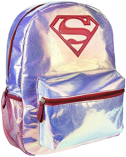 Artesania Cerda Mochila Casual Moda Superman School Backpack, 36 cm, Pink (Rosa)