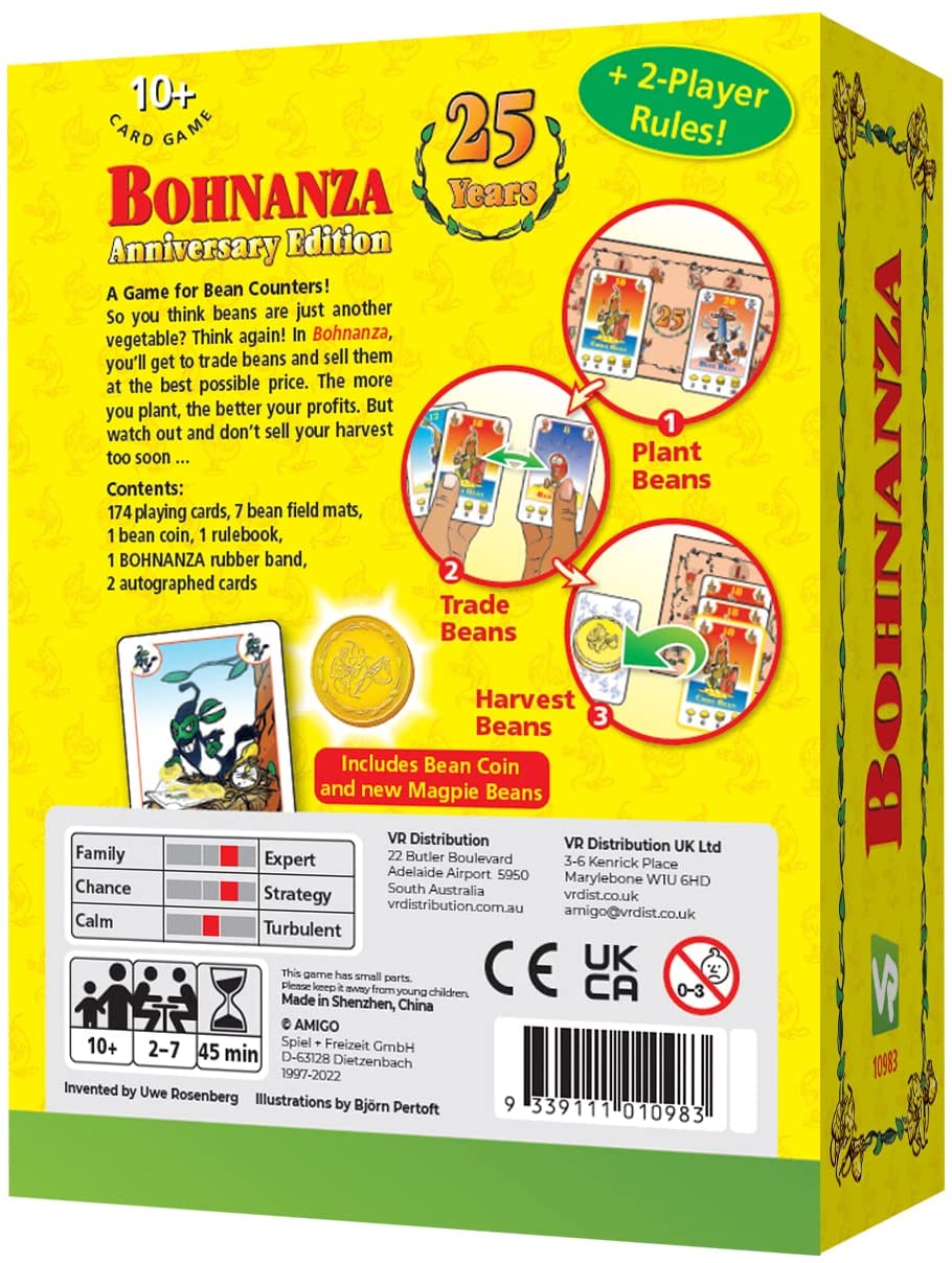 Bohnanza-Ausgabe zum 25-jährigen Jubiläum