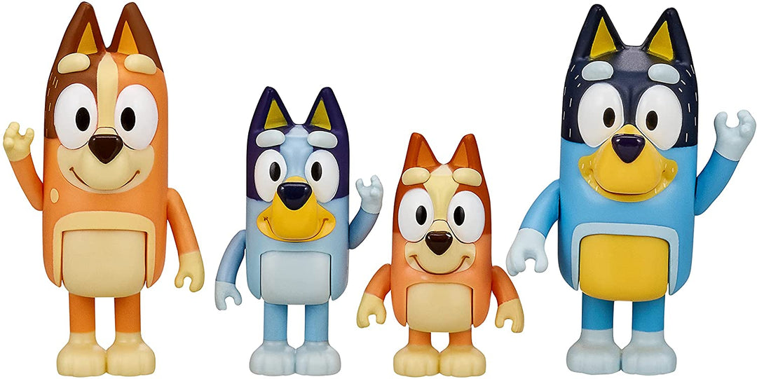 Bluey Family 4er-Pack Figuren