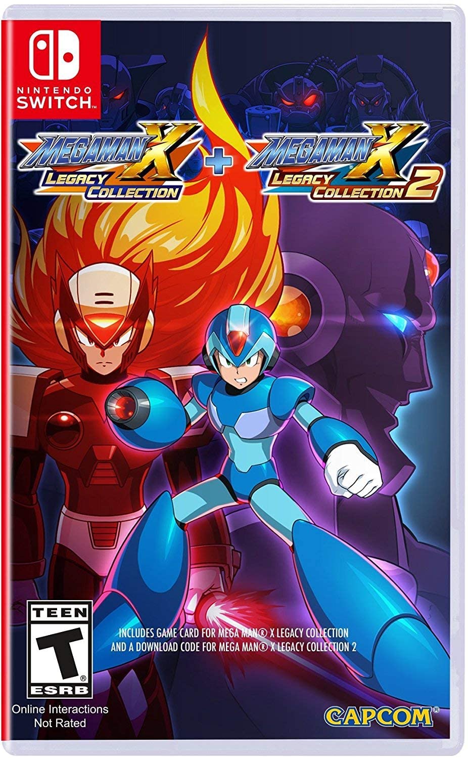 Mega Man X Legacy Collection 1 et 2 - Nintendo Switch