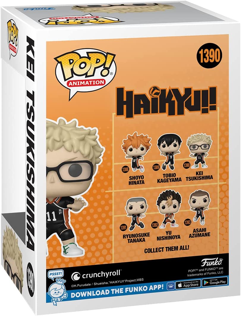 POP-Animation: Haikyu! - Tsukishima Funko 70567 Pop! Vinyl Nr. 1390