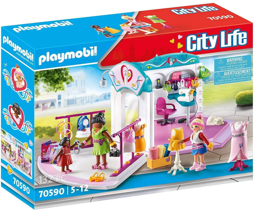 Playmobil 70590 City Life Fashion Design Studio Colourful