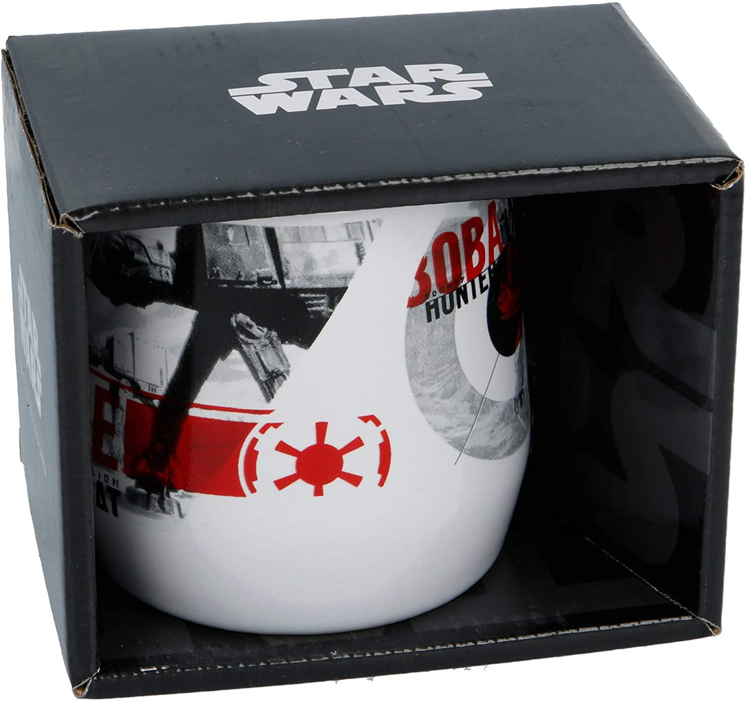 Stor Keramiktasse Nova 360 ml Star Wars in Geschenkbox, Schwarz, Medium