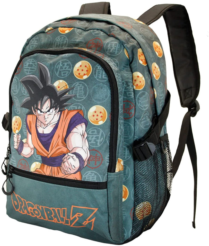 Dragon Ball Strength-Fan HS Kampfrucksack, Grün