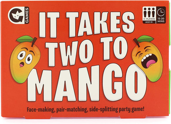 Zum Mango-Familienspaß-Kartenspiel braucht man zwei
