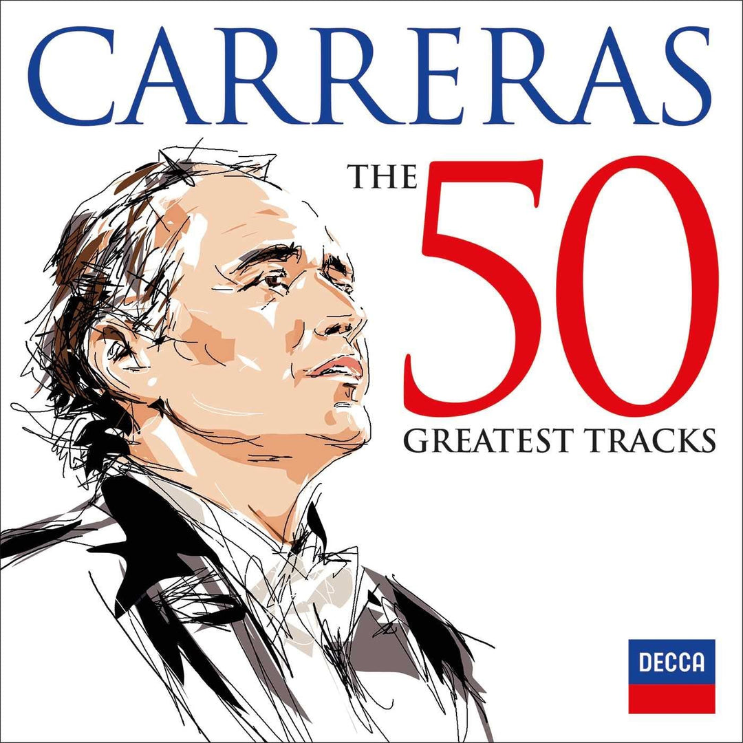 Jos Carreras - The 50 Greatest Tracks [Audio CD]