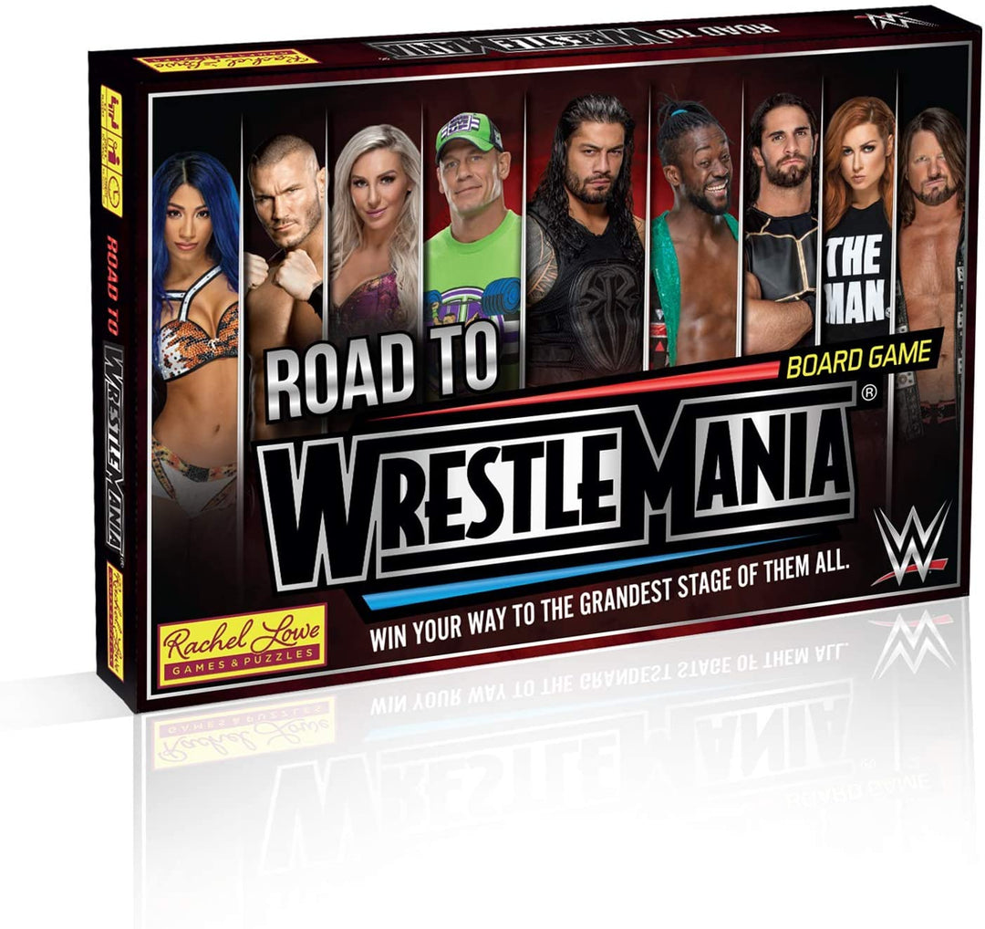 Juego de mesa WWE Road to Wrestlemania, 40 x 27 x 5 cm