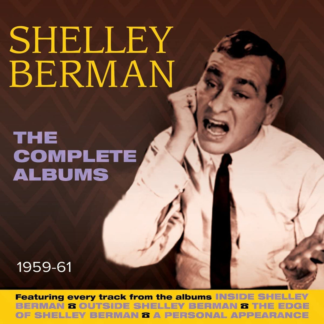 Shelley Berman - The Complete Albums 1959-61 [Audio CD]