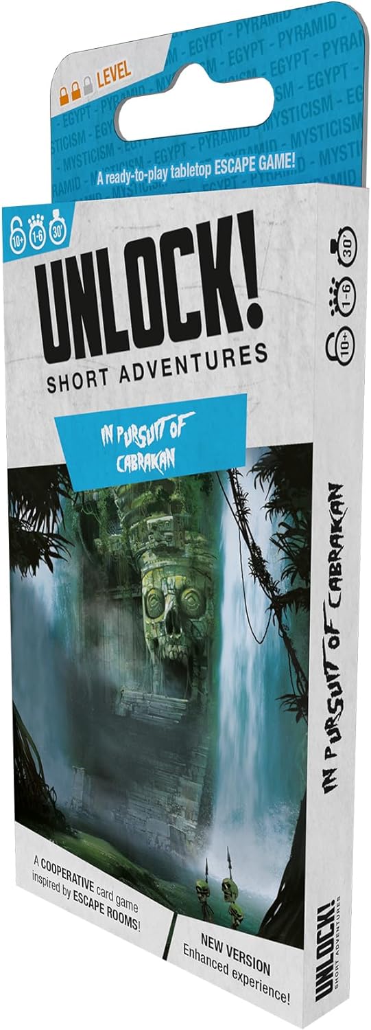 Space Cowboys Unlock! Short 6 - The Secrets of the Octopus - 1-6 Player Card Game (ASMSCUNLSH06EN)