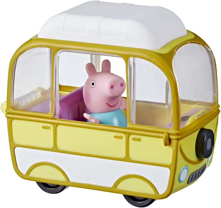 Peppa Pig Peppa's Adventures Little Campervan, with 7.5cm Peppa Pig Figure, Insp
