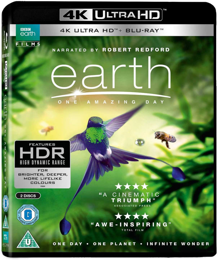 Earth - One Amazing Day - Documentary/Family [Blu-ray]