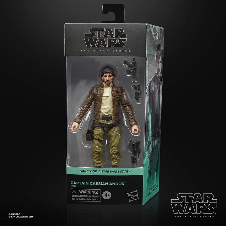 Star Wars The Black Series Captain Cassian Andor 15 cm großer Rogue One: A Story
