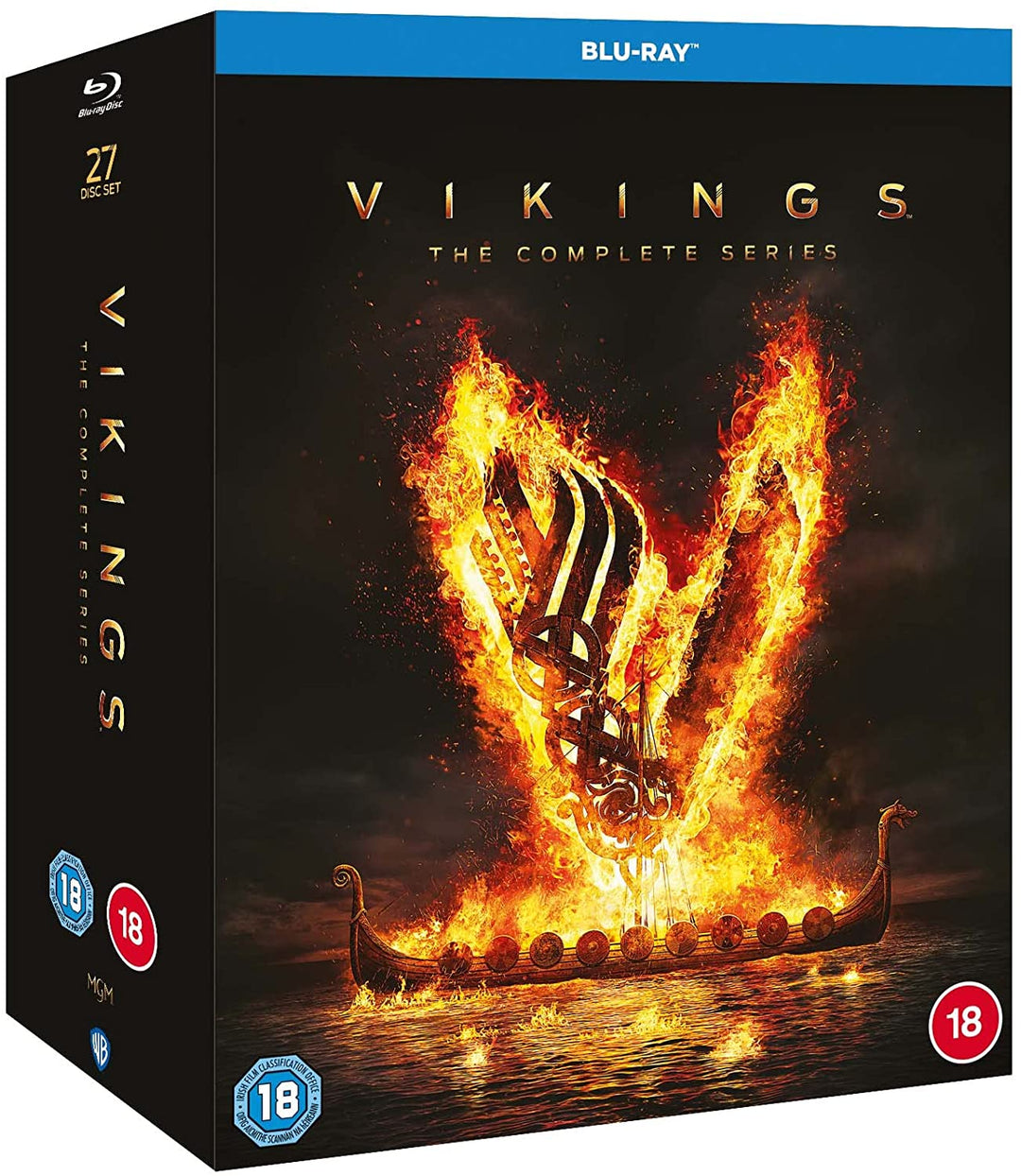 Vikings: Die komplette Serie [2013] [Region Free] – Drama [Blu-ray]