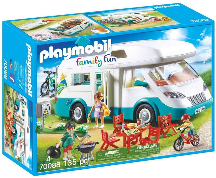 Playmobil 70088 Family Fun Camper Van con muebles