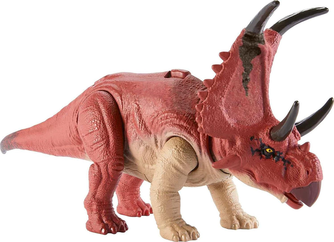 ?Jurassic World Dominion Dinosaurierfigur Diabloceratops Wild Roar mit Sound &amp; A