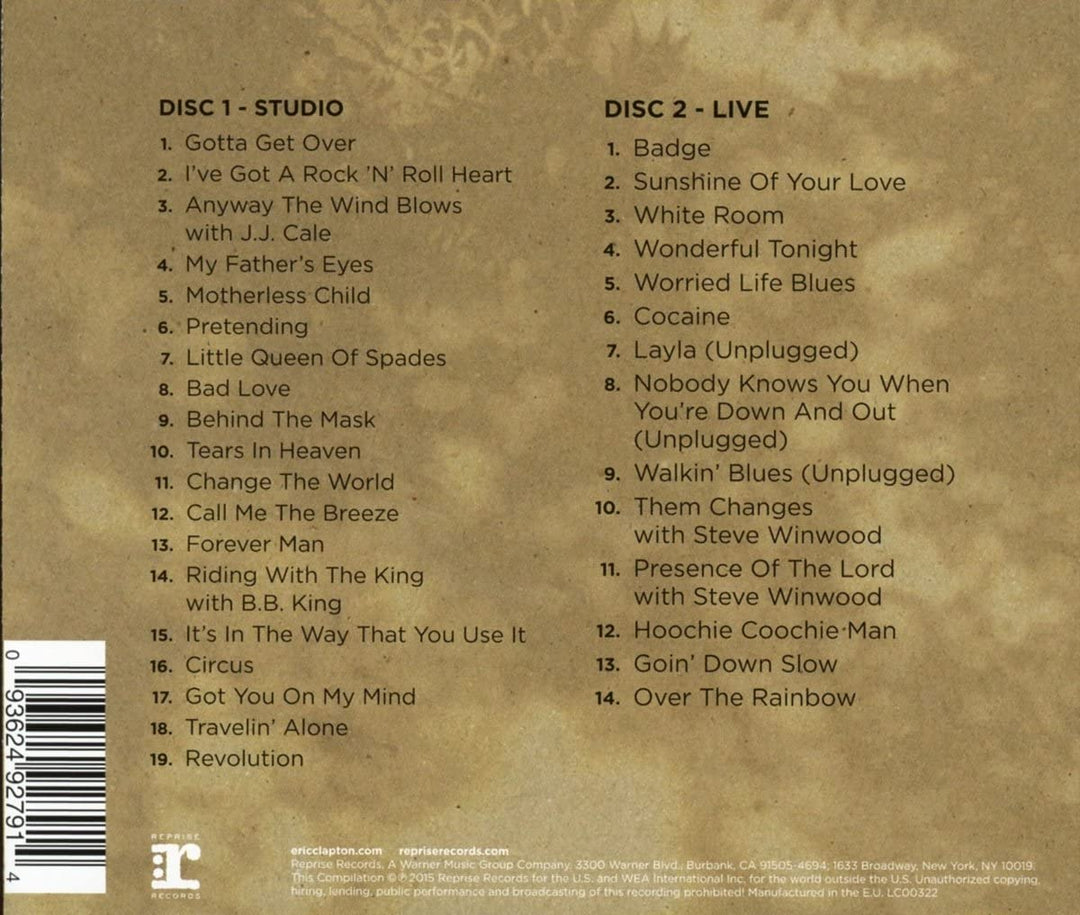 Forever Man - Eric Clapton [Audio-CD]