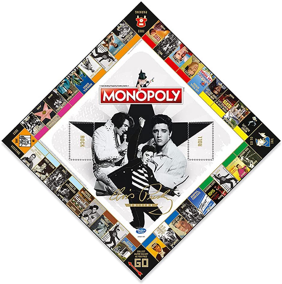 Monopoly Elvis Presley Edition Board Game