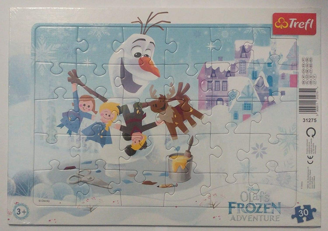 Trefl Frame Disney Olaf&#39;s Frozen Adventure Puzzle 30 pièces