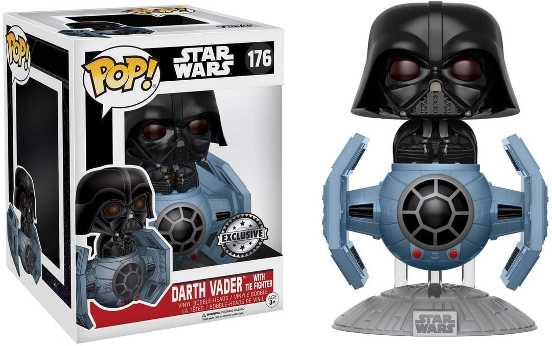 Star Wars Darth Vader con Tie Fighter exclusivo Funko 13920 Pop. Vinilo # 176