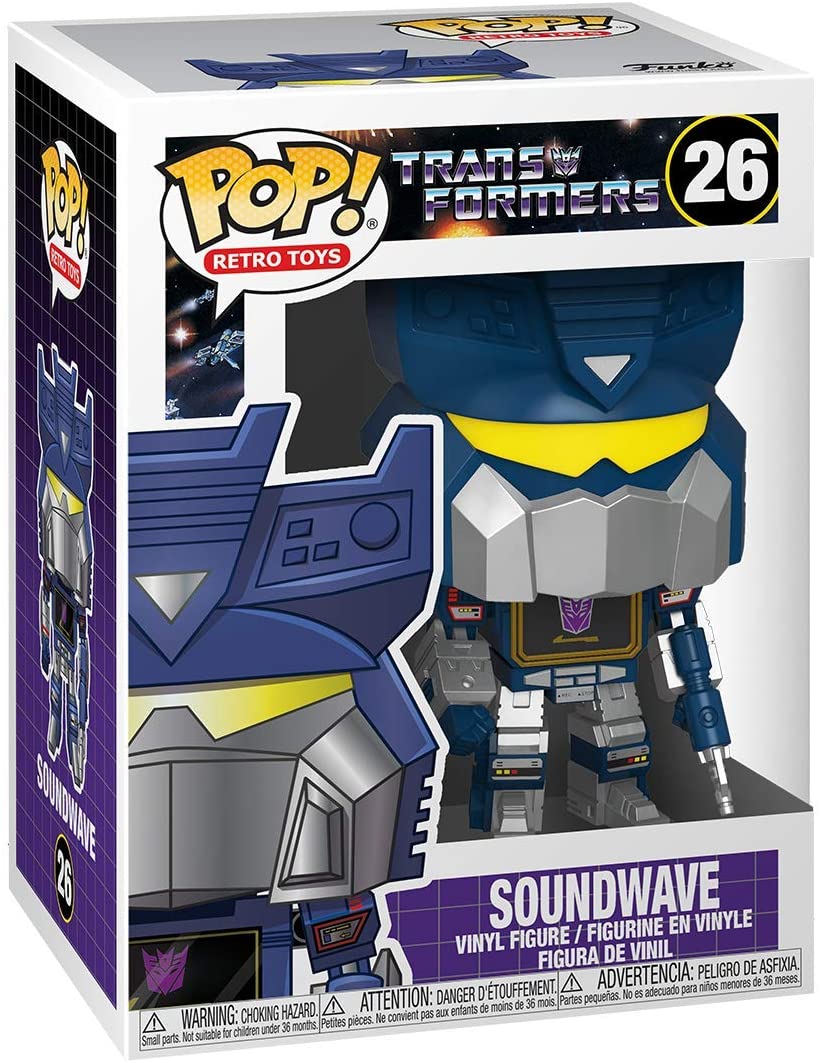Transformers Soundwave Funko 50969 Pop! Vinyl #26
