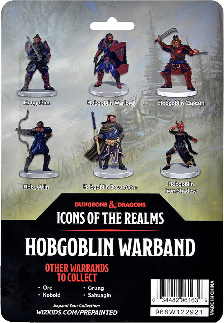 Dungeons & Dragons D&D Icons of The Realms: Hobgoblin Warband