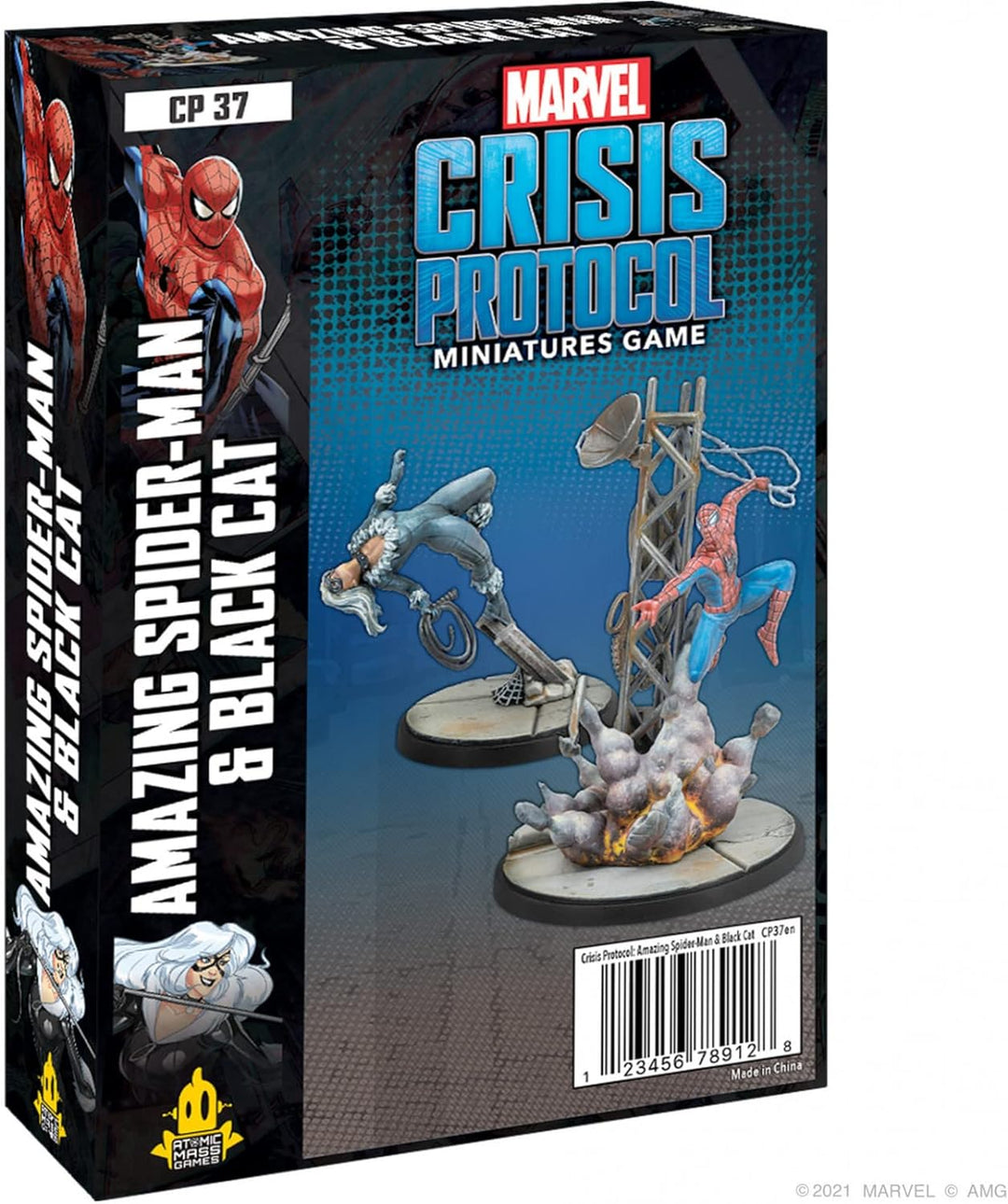 Atomic Mass Games | Marvel Crisis Protocol: Character Pack: Amazing Spider-Man & Black Cat