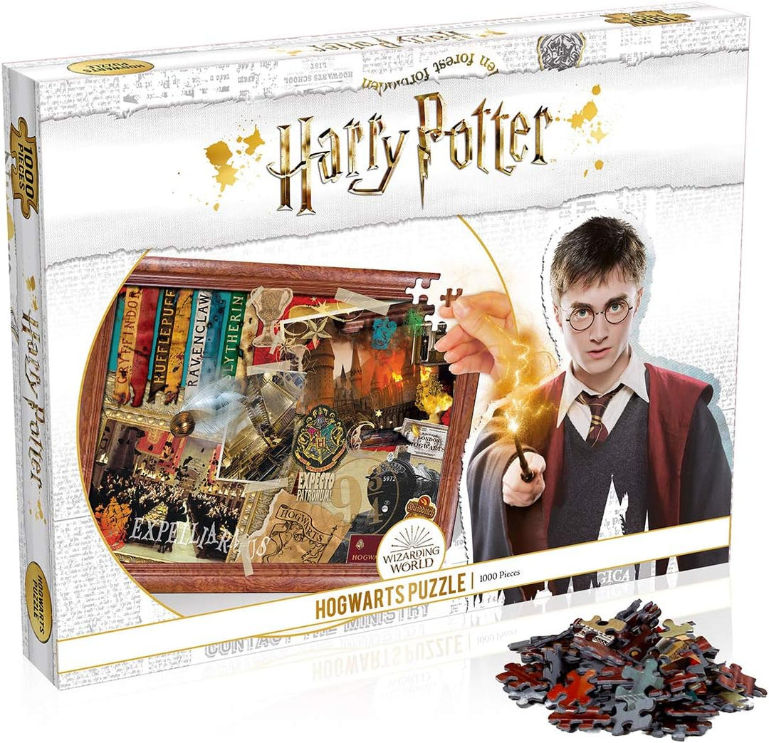 Winning Moves Harry Potter-Hogwarts 1000-teiliges Puzzle