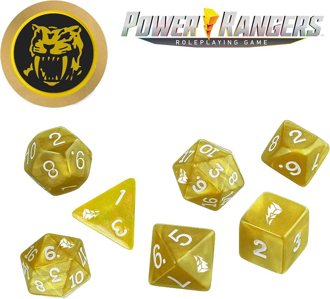 Power Rangers Roleplaying Game Dice- Yellow