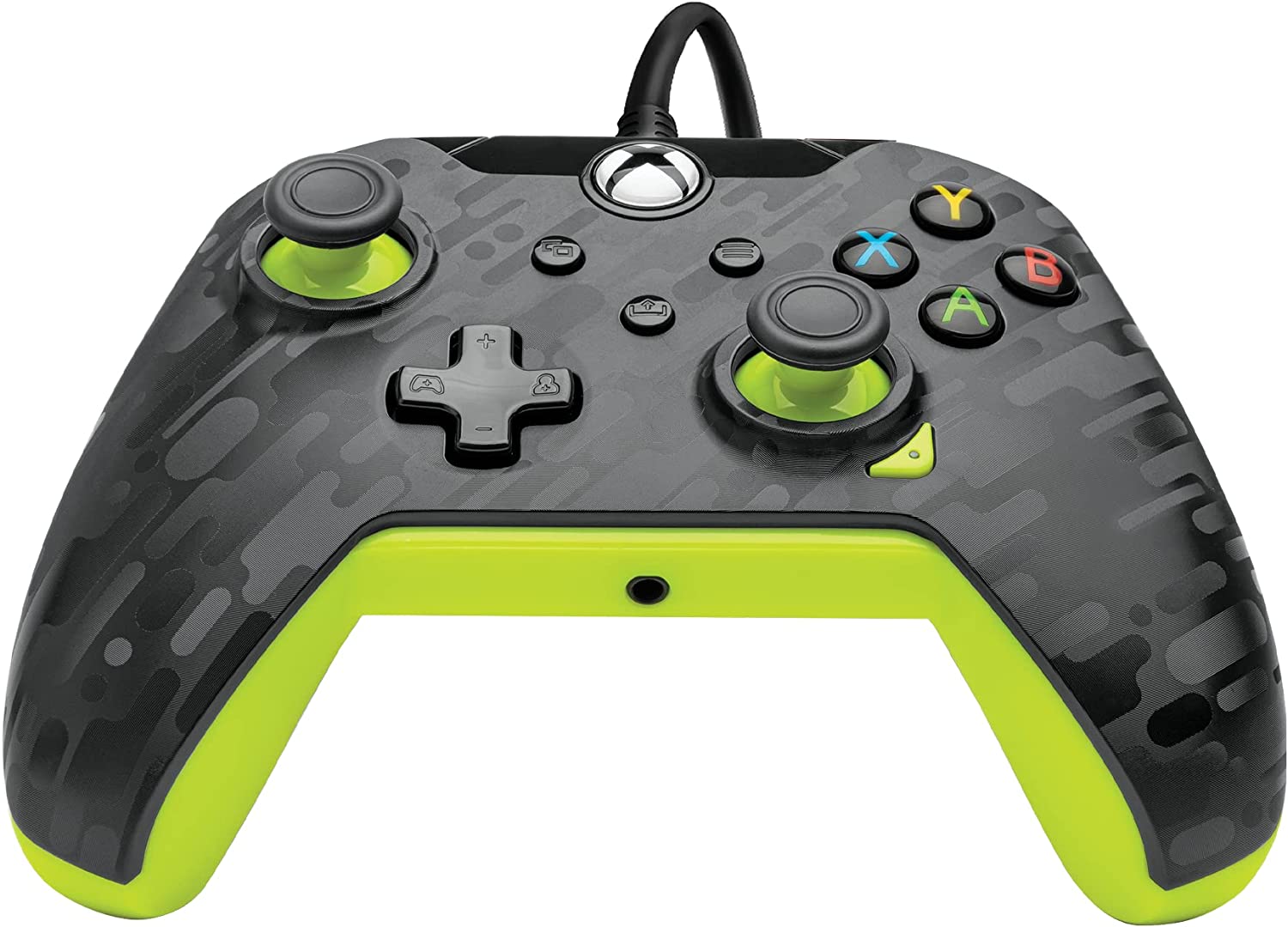 PDP Wired Controller Electric Carbon für Xbox Series X|S, Gamepad, Wired Video G 5